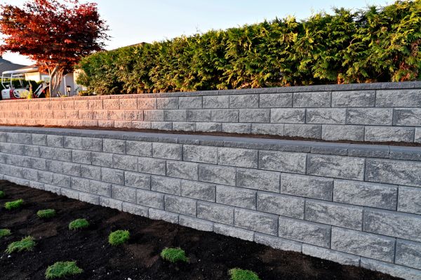 Concrete Retaining Wall Installation in Michigan City