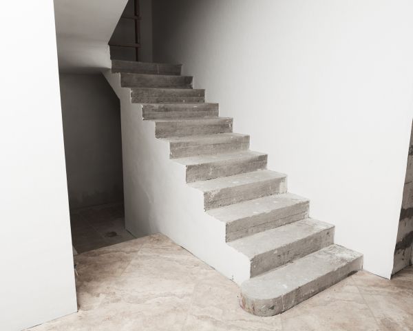 Cement Step Installation in Michigan City