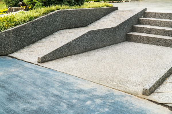 Concrete Ramp Installation in Michigan City