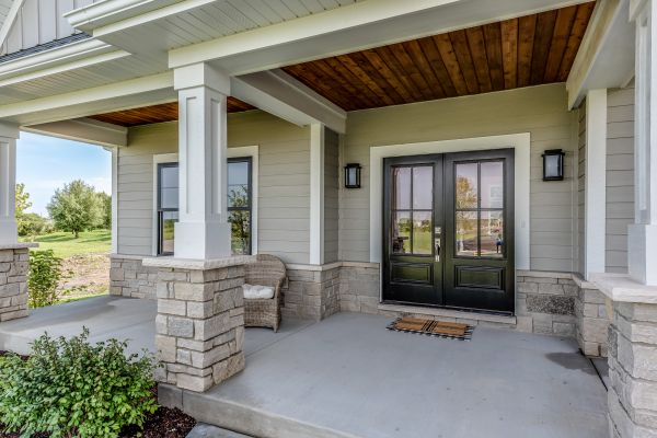 Concrete Porch Construction in Michigan City