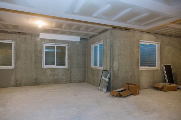 Basement Concrete Installation in Michigan City