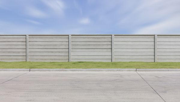 Concrete Fence Installation in Michigan City