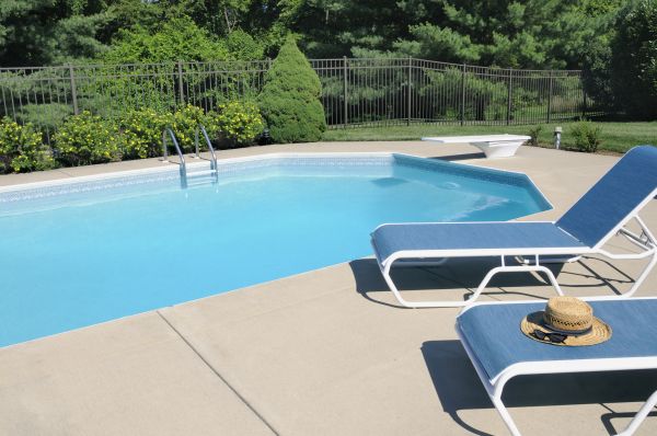 Cement Deck Installation in Michigan City