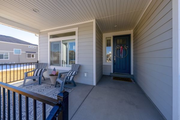 Cement Porch Installation in Michigan City