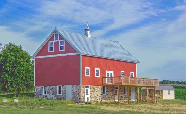 Barn Foundation Pouring in Michigan City