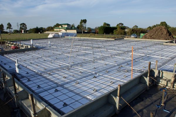 Barn Pad Construction in Michigan City