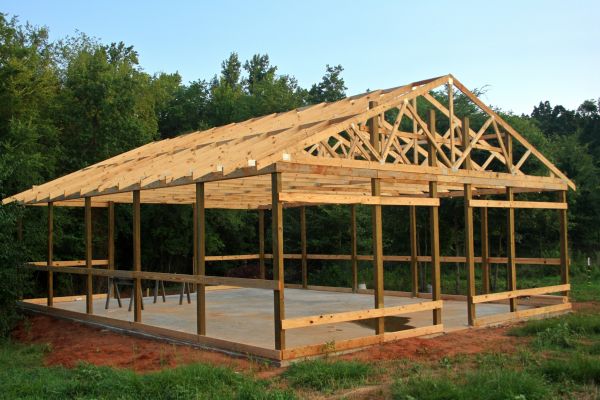 Barn Pad Installation in Michigan City