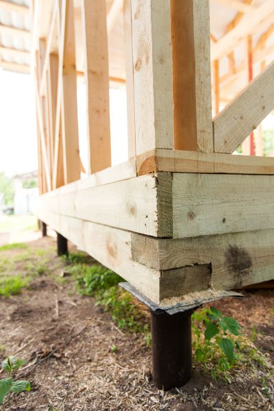 Barn Footing Construction in Michigan City