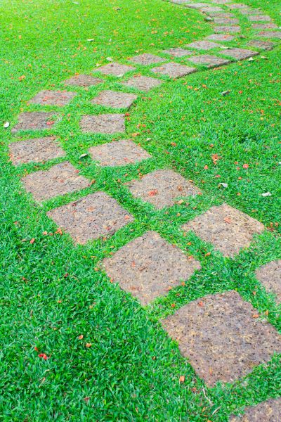 Backyard Pathway Construction in Michigan City